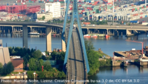 Image: Köhlbrandbrücke in Hamburg