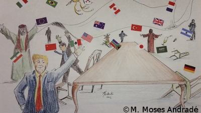 Image: Trump upsets the G20 table