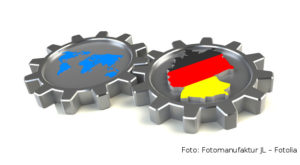 Foto: Zwei Zahnräder