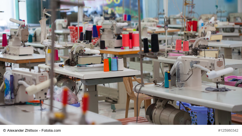Image: garment factory