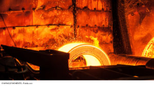 Image: Glühendes Metall