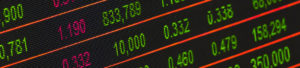 Photo: Stock Market board