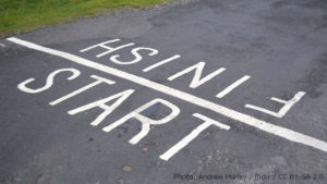 Image: Start and finish line