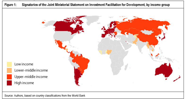 Graph: Investment Faciliation by Income