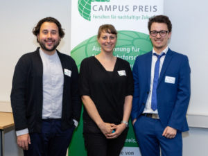 Photo: Daniel Ortiz, Dr. Anna Schwachula und Philipp Kenkel