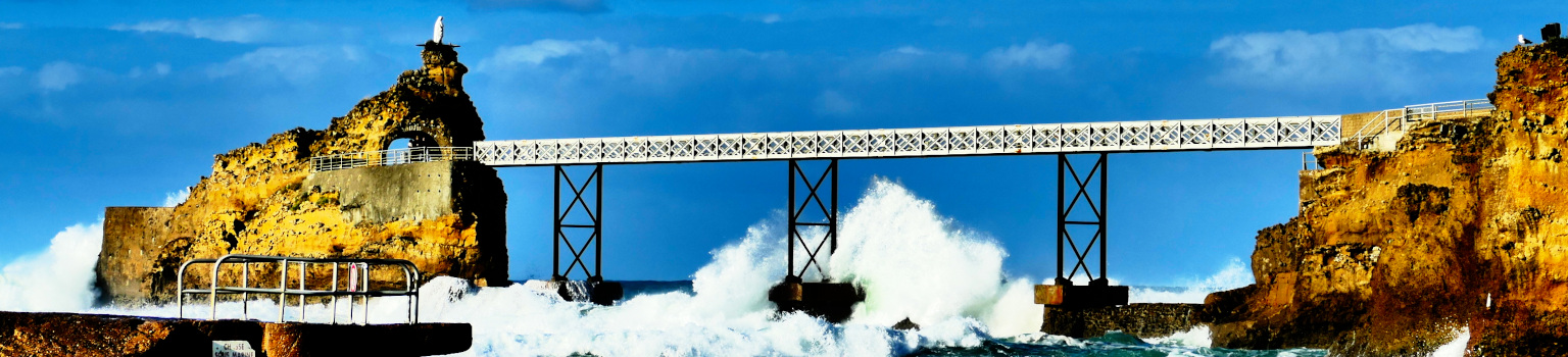 Foto: Bridge in Biarritz
