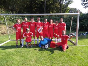 Teamfoto des DIE beim International Cooperationscup ICC