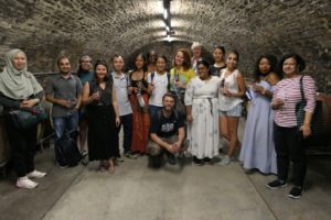 Participants of this year's MGG Academy visiting a local winery