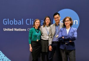 Photo: Klimalog-Team at COP25 in Madrid