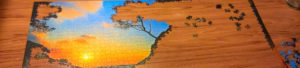 Photo: Header Picture of the article "Multilateralism without future - or the future of multilateralism?", Puzzle on a table in progress
