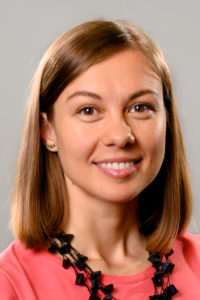 Photo: Gabriela Iacobuta is a researcher in the Klimalog project at the German Development Institute / Deutsches Institut für Entwicklungspolitik (DIE).