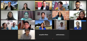 Screenshot: MGG online conference ‘Training towards sustainability for the public sector during and after the pandemic’