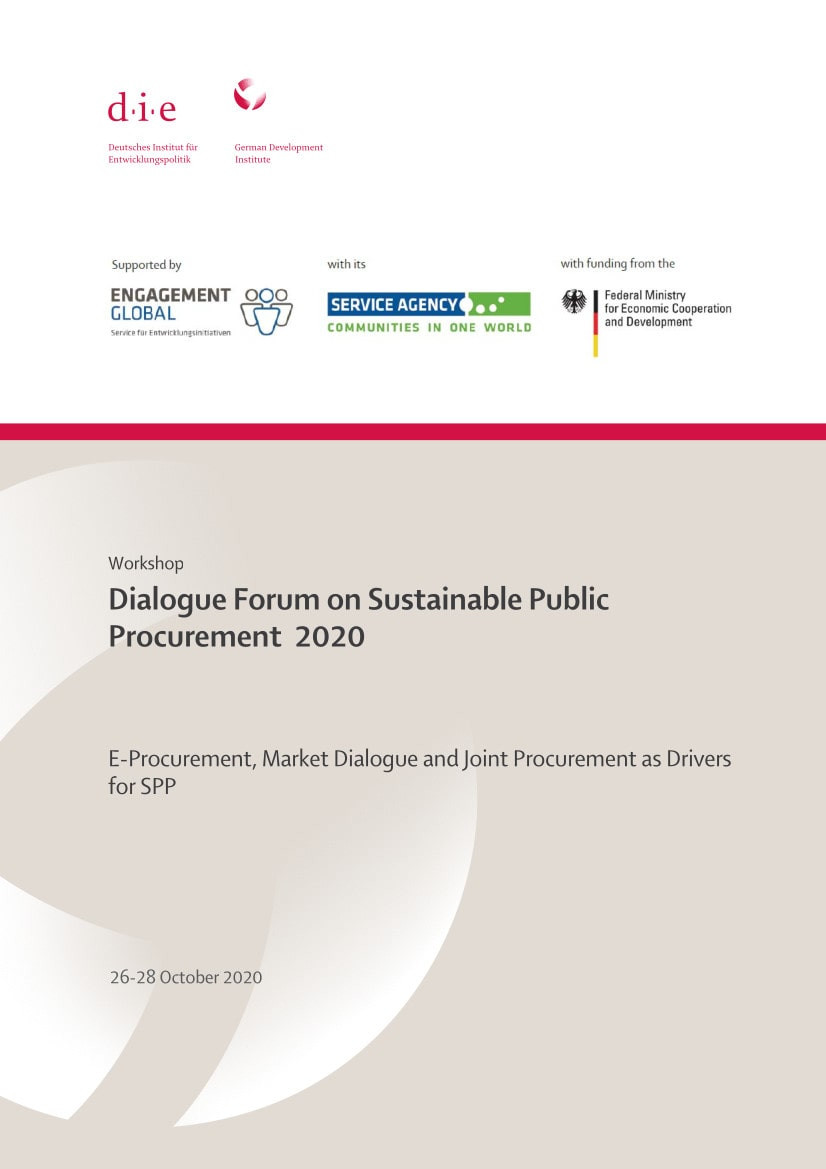 Cover: Programme_Dialogue Forum SPP 2020