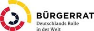 Logo: Bürgerrat Rolle Deutschlands in der Welt