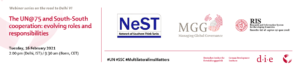 Cover: Online Event: Die Vereinten Nationen und Süd-Süd-Kooperation Zusammen mit dem indischen Think Tank Research and Information System for Developing