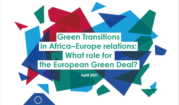 Cover: Green Transitions in frica-Europe relations: What role for the European Green Deal?