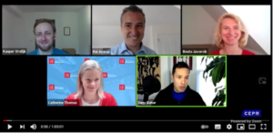 Screenshot: De-globalization and the Future of GVCs Event
