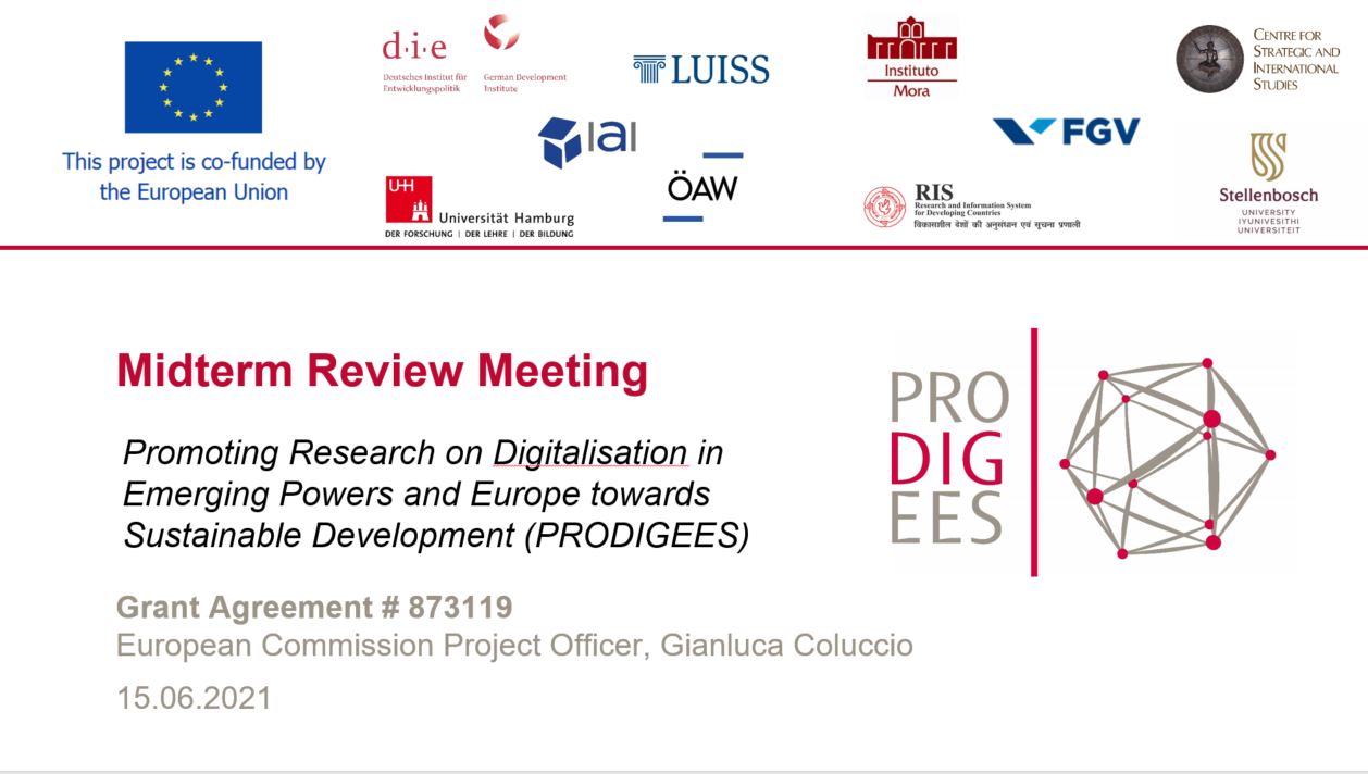 Screenshot: Midterm Review Meeting PRODIGEES