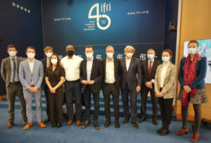 Photo: Die Panelist*innen der diesjährigen Ifri-FES-DIE-Konferenz