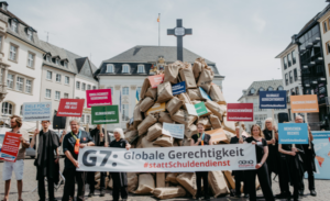 Photo: Protestaktion in Bonn