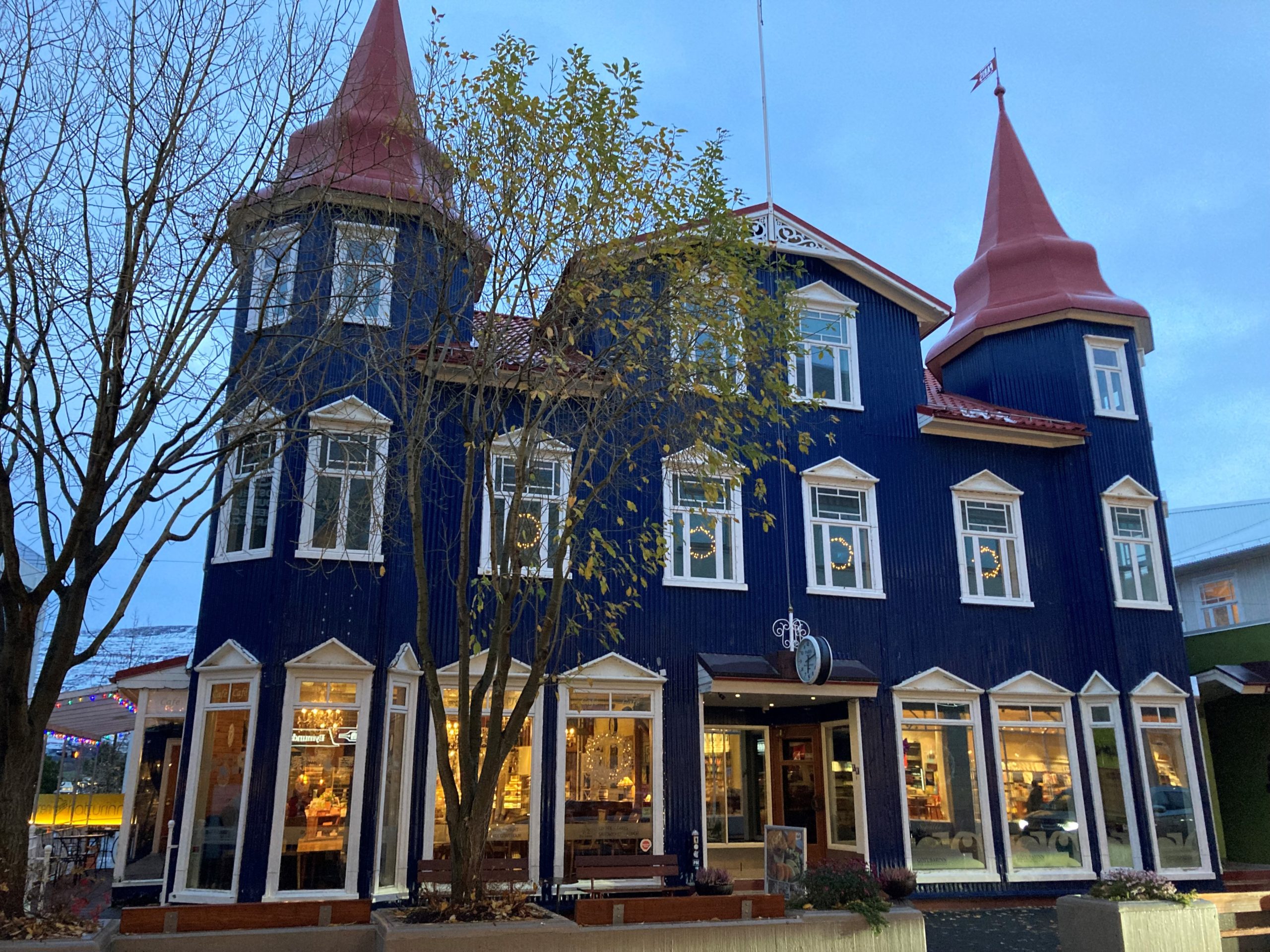Photo: heritage building in the new city centre of Akureyri