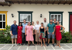Photo: Research Team 3 with participants of the workshop in Paraty