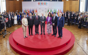 Photo: Global Solution Summit, Anna Katharina Hornidge, Olaf Scholz, Group Picture