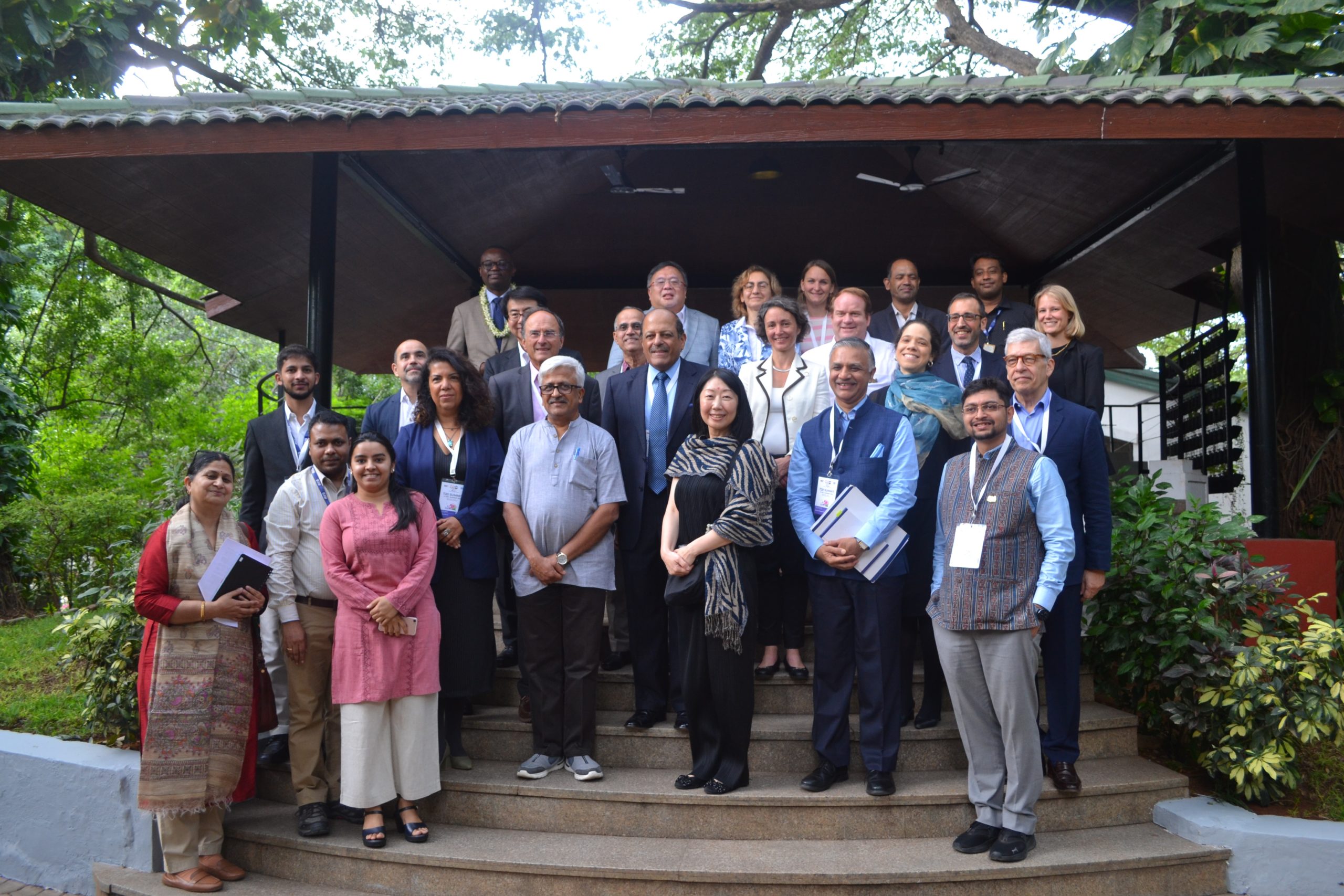 Photo: Participants of the T20 Conference Group Photo taken outside