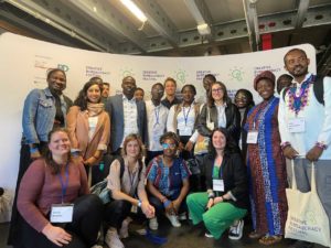 Groupphoto: Participants of the Shaping Futures Acadamy at the Creative Bureaucracy Festival in Berlin