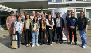 Group Photo in front of the IDOS Buidling in Bonn,, participants discussed challenges and ways to strengthen inter- and transdisciplinary cooperation across continents