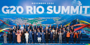 The Heads of State at the G20 Summit in Rio de Janeiro in November 2024, forming a global alliance against hunger and poverty.