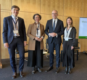 Groupphoto: Anna-Katharina Hornidge, among others, at the BMZ High Level Dialogue.