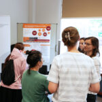 Der Stand beim Virtual Career Day war gut besucht