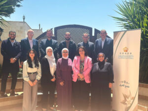Group photo: Representatives of Jordanian authorities and development organizations