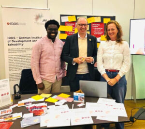 Photo with Dr. Emmanuel Theodore Asimeng, Niels Annen and Sabrina Heuwinkel 