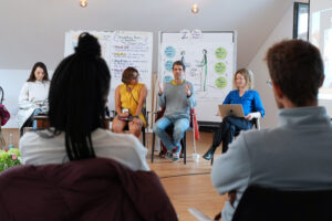 Stuhlkreis des MGG-Kurses