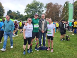 Photo: IDOS employees at the Zero Hunger Run in Bonn.