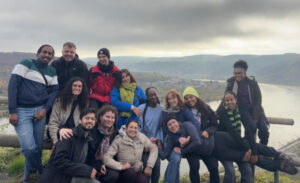 Foto einer Exkursion auf dem Berg