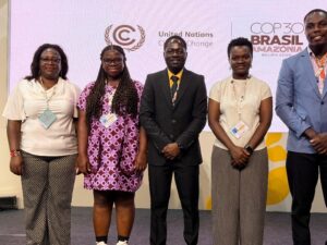 Pressekonferenz zur Global Goal on Adaptation, Fokus auf Klimamobilität als proaktive Anpassungsstrategie.“