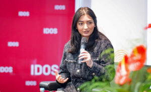 Photo: Federal Minister Reem Alabali Radovan at IDOS.
