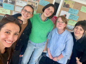 Gruppenfoto vom Girls' Day am IDOS
