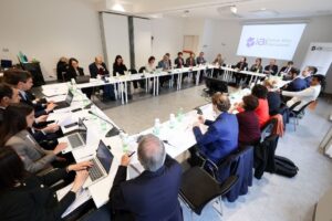Photo: The European Think Tanks Group (ETTG) Roundtable reflecting on the Meeting of G7 Development Ministers in May.