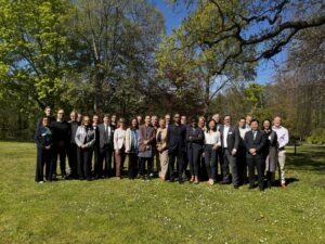 Group photo: Participants of the Starling Institute and IDOS at the retreat in Lübbenau.