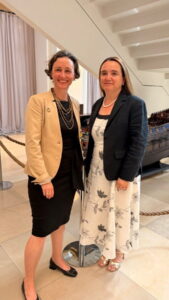 Anna-Katharina Hornidge with Grethel Aguilar