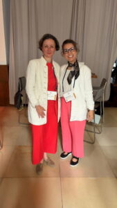 Anna-Katharina Hornidge with Ismahane Elouafi
