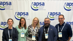 Group Photo: Dr. Jasmin Lorch, Dr. Karina Mross, PD Dr. Julia Leininger, Dr. Semuhi Sinanoglu und Michael Roll, PhD.